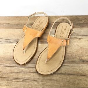 Tuscany Easy Street Sandals Gladiator Tan Karaleah New Size 9.5